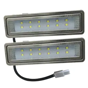 120 מ""מ טווח מכסה המנוע נורה 1.5W 12V DC בהירות גבוהה מחבר EL אור יום שקוע כיריים מתחת לארון אור