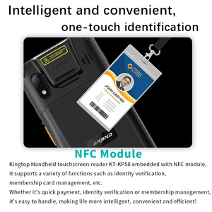 PDA Industrial Android 4G WiFi BT GPS con Escáner de Código de Barras 2D para WMS, Logística, Inventario de Almacén, Cadena de Suministro, Supermercado Minorista - Product Image 2