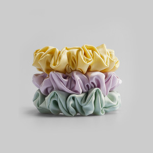 ربطة شعر كورية جديدة شائعة على الإنترنت من البوليستر عالي المرونة، ربطة شعر نسائية حلوة ولطيفة - Product Image 2