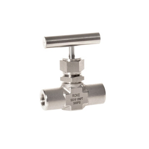 Hands <b>Needle</b> <b>Valve</b> SS316 1/8NPT 5000PSI High Pressure Chemical Media - Product Image 1