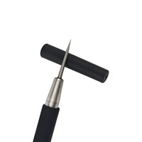 Luxe arabe narguilé accessoires acier inoxydable feuille d'étain perforateur narguilé fourchette aiguille Shisha fourchette