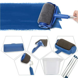Ensemble de rouleaux à peinture murale et de brosses d'angle pour la vente en gros ; Outils professionnels de bricolage pour la décoration intérieure - Product Image 1