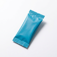 Sachets souples en PE et aluminium à finition mate, scellés sur 3 côtés, pour café, thé et aliments – Impression numérique flexible