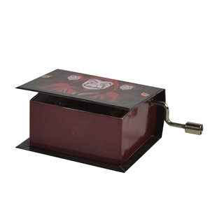 Carillon a Manovella Personalizzato a Forma di Libro La <span class=keywords><strong>Casa</strong></span> <span class=keywords><strong>De</strong></span> <span class=keywords><strong>Papel</strong></span>, Giocattolo Musicale per Regali di Compleanno, Vendita all'Ingrosso - Product Image 5