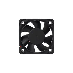 Özel DC eksenel Fan fabrika 5015 mm 5V 12V 24V PBT malzeme 5000 saat top veya gözenekli rulman dayanıklı 50mm eksenel Fan