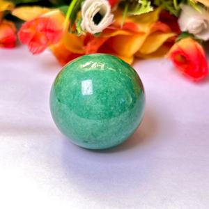 ลูกบอลควอตซ์อะเวนเจอรีนสีเขียวธรรมชาติ ขายส่ง หยกสีเขียว สำหรับบำบัดรักษา ตกแต่งบ้าน และเป็นของขวัญ - Product Image 6