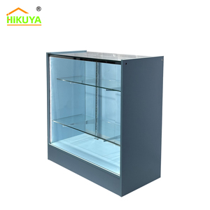 Vitrina de Exhibición de Vidrio con Puerta Corredera para Tienda Minorista de 48 Pulgadas, Vitrina para Joyería con Estantes Ajustables - Product Image 2