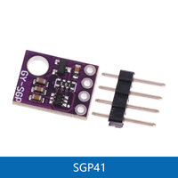Módulo Sensor de Gas Multipixel I2C SGP30 SGP40 SGP41 para Medición de TVOC/eCO2, Detector de Formaldehído y CO2, 3.3-5.0V