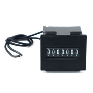 YYE-7G Dc12v 24v 7 chiffres numérique mécanique <span class=keywords><strong>compteur</strong></span> jeu pièce en plastique <span class=keywords><strong>compteur</strong></span> électrique <span class=keywords><strong>impulsion</strong></span> <span class=keywords><strong>compteur</strong></span> Machines - Product Image 5