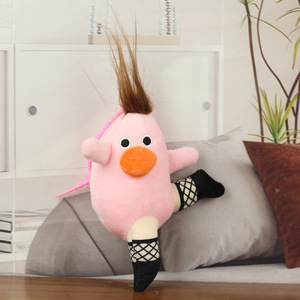 Portachiavi Trendy HECION a Forma di Persona Pazzo in Peluche, Giocattolo Creativo e Simpatico, Charm per Borse - Product Image 6