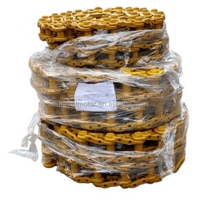 Hangood 20Y-32-00013 Conjunto de Eslabones de Cadena para Excavadora PC200-5 PC200-6, Conjunto de Zapatas de Cadena de 6 Eslabones, 45 Eslabones - Product Image 1