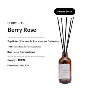 Meilleures ventes : Diffuseurs d'ambiance intérieurs sans flamme aux huiles essentielles, multi-usages, avec bâtonnets diffuseurs en rotin, pour aromathérapie, sans BPA, parfumés - Product Image 5
