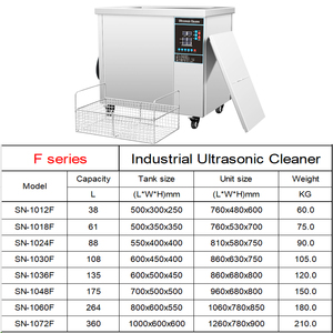 Nettoyeur à ultrasons personnalisé de grande capacité (360 litres) pour pièces automobiles, bain de nettoyage industriel, composants de <span class=keywords><strong>moteur</strong></span> <span class=keywords><strong>diesel</strong></span>, composants électriques - Product Image 3