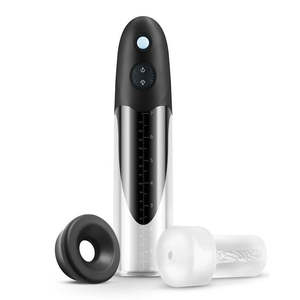 Bomba <span class=keywords><strong>de</strong></span> Vacío Electrónica para Agrandamiento del Pene, Resistente al Agua, Erección Duradera, Diversión en el Baño, Bomba <span class=keywords><strong>de</strong></span> Succión para Masturbación Masculina - Product Image 1