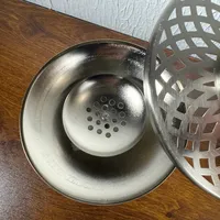 Brûleur à Bakhoor en marbre vert naturel arabe Yinhe AD05072, Mubkhar hautement poli de qualité supérieure, aromatique, toutes saisons, pour la maison