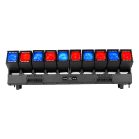 Outdoor IP66 Wasserdichte 10x60W RGBW Pixel LED Moving Head Bar Light mit Zoom-Funktion für Bühnenshows und Theater
