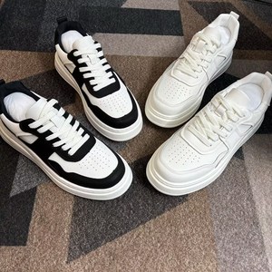 Nuevos Zapatos Casuales de Moda para Hombre, de Caña Alta, con Cordones, Tejido Elástico, Diseño Curvo, Ideales para Vestir y para Actividades al Aire Libre - Product Image 1