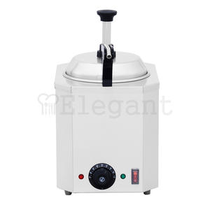 Eagle Acero inoxidable 201 304 Comercial Eléctrico Hot Fudge Nacho Cheese Sauce Warmer Dispensador con bomba - Product Image 3