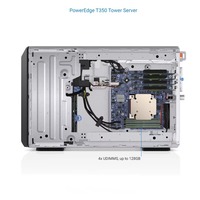 خادم تخزين Dell PowerEdge جديد تمامًا مع معالج Intel Xeon E-2334 بسرعة 3.7 جيجاهرتز طراز R350 متوفر في المخزون