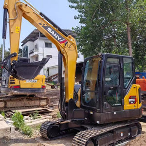 Mini-excavatrices SANY SY55C d'occasion pour l'industrie minière, 55 tonnes, SY35, SY55U, SY60, forte puissance, bon état, moteur - Product Image 2