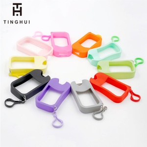 Empty Mini Phone Shape <b>square</b> Hand Sanitizer Bottle <b>Pocket</b> Credit Card Perfume Spray Bottle - Product Image 2