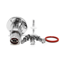 Adaptateur 7/8 7-8 EIA Flange Flens Connector to N Male Plug RF Coax Coaxial Adapter Connectors in Stock