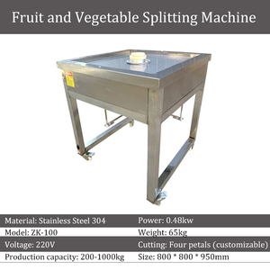 Nêm cắt romaine Rau diếp 4-cánh hoa chia máy chanh trái cây và rau quả separator - Product Image 2