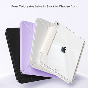 Custodia in Pelle PU Pieghevole a Y per <span class=keywords><strong>iPad</strong></span> <span class=keywords><strong>Air</strong></span> 4a Generazione/5a e <span class=keywords><strong>Air</strong></span> 11"(M2/M3, 2024/2025) con Porta Penna Staccabile - Product Image 6