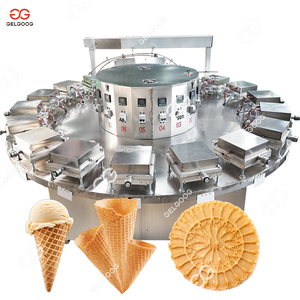 Gelgoog High Efficient Ice Cream <b>Cone</b> Biscuit Making Semi Automatic <b>Waffle</b> <b>Cone</b> Machine - Product Image 6