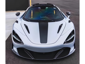 Kit de Carrocería para McLaren 720S Estilo <span class=keywords><strong>R</strong></span>, Fibra de Carbono, Labio Delantero, Difusor Trasero, Alerón Trasero, Guardabarros, Capó, Faldones Laterales - Product Image 4
