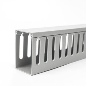 <span class=keywords><strong>Conduit</strong></span> de câbles d'usine en Chine PVC UL94V0 ROHS <span class=keywords><strong>Conduit</strong></span> de câbles Rail ignifuge électrique dans les conduits de câblage des armoires - Product Image 2