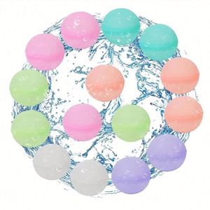 Nouvelle conception 2024, balle à eau en silicone de haute qualité avec logo personnalisé, jeux d'eau pour enfants, activités de plein air, piscine d'été - Product Image 1