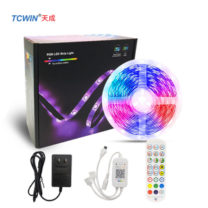Tcwin Navidad boda fiesta ambiente LED luces de hadas al aire libre impermeable vacaciones decoración hogar 5M/10M/15M/20M 12V DC 80 IP65 - Product Image 1