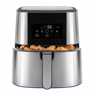 Freidora de Aire de Acero Inoxidable de Último Diseño 3.5L 5L 5.5L 8L, Horno Freidora sin Aceite, Freidora Profunda de Acero Inoxidable de Último Diseño 3.5L 5L 5.5L - Product Image 1