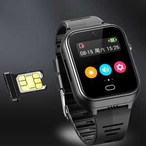 Các món quà tốt nhất người cao tuổi 4 gam điện thoại thông minh Thẻ Sim GPS Heart Rate Monitor SOS sức khỏe người cao tuổi cho Android thông minh đồng hồ cho nam giới - Product Image 1