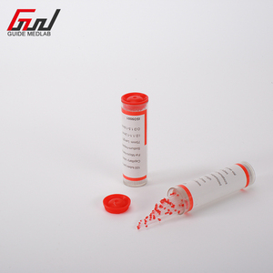 Tabung Kapiler 75mm untuk Pengambilan Darah, Merah Medis untuk Laboratorium dan Biru Non-Herpanized - Product Image 1