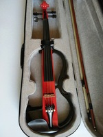 Professional High-grade Ebony Configuration Electric Violin Electric Violin Instrument Set