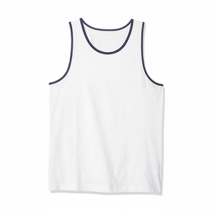 Ropa deportiva Baloncesto Entrenamiento Deportes Camiseta sin mangas para hombre Logotipo personalizado Estampado Liso Chalecos en blanco Muscle Fit Workout Tank Tops Hombres - Product Image 1
