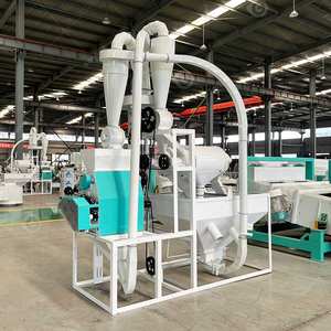 Moulin à semoule de blé, moulin à farine de riz, ligne de production complète mini 5 tonnes par jour, machine de meunerie néomatique - Product Image 2