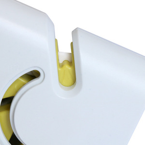 Afilador de cuchillos portátil multifuncional rápido, de acero inoxidable, con varillas de cerámica y diamante, para tijeras y sierras de cocina. - Product Image 3