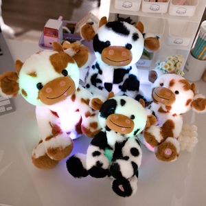 Peluche de Vaca LED Kawaii Personalizado, Llavero Pequeño y Lindo Unisex, Regalo Perfecto para Cumpleaños o San Valentín, Hecho de Felpa con Relleno de Algodón PP - Product Image 4