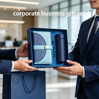 Ensemble cadeau d'entreprise personnalisé, tasse isotherme de luxe, carnet, kits exécutifs, ensemble cadeau promotionnel d'entreprise avec boîte, ensemble cadeau commémoratif