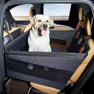 Funda Protectora Extensible Kinghon para Asiento de Coche para Perros, Funda de Asiento de Coche para Mascotas, Hamaca Trasera para Gatos, para Perros Medianos y Grandes - Product Image 1