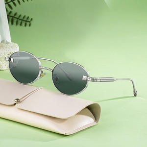 โดลเช่&แกบบาน่าแว่นกันแดดทรงวงรีสำหรับผู้หญิงกรอบโลหะป้องกันรังสียูวี 400 เลนส์สีดำคลาส 2 แว่นกันแดด DG-98376 - Product Image 3