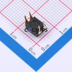 TAM102EZ DIP Switch Through hole Component (THT) Switch Flat Toggle, Groove Type Single Pole Single Throw 2 PC Pin - Product Image 2