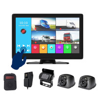 Sistema de Cámara para Camiones, Sensor de Aparcamiento, Sistema de Monitoreo de Punto Ciego, Cámara Trasera para Automóviles