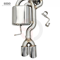 Sistema de Escape Valvetronic SDO SS304 para BMW 525 530 530i E60 3.0L 2004-2010, Catback de Alto Rendimiento con Válvula Electrónica