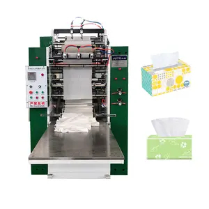 Embossing face paper machine tissue facial machine 2 lines facial tissue machine