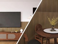 Panneau acoustique auto-adhésif décoratif haut de gamme, panneau insonorisant fin pour la décoration d'hôtel