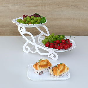 Mehr schicht iger Displayst änder für Dessert tisch Geburtstags arrangement Lebensmittel Kuchen blech Obst teller Haushalt Display Box Regal - Product Image 1
